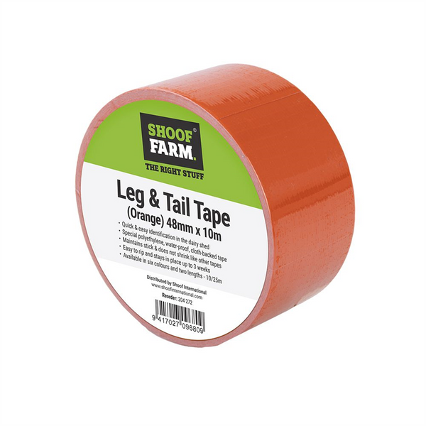 Leg & Tail Tape 48mm x 10m Orange