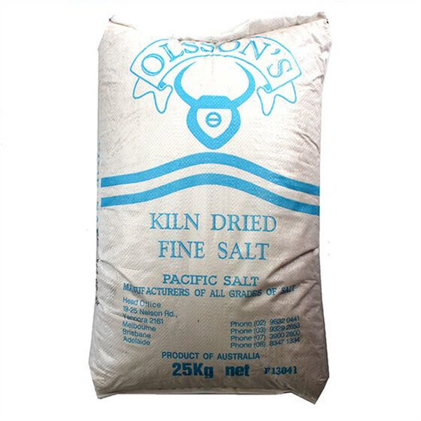 Olssons Kiln Dried  Fine Salt 25kg