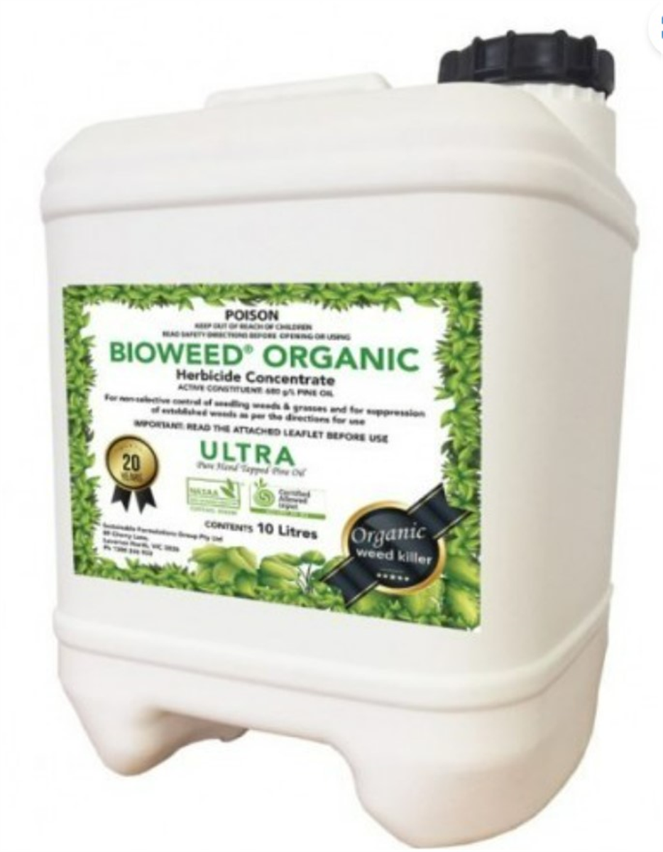 bioweed herbicide Bioweed Organic Ultra 10ltr