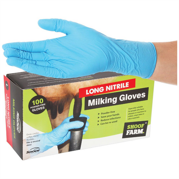 Gloves Shoof Nitrile Long 2XLarge