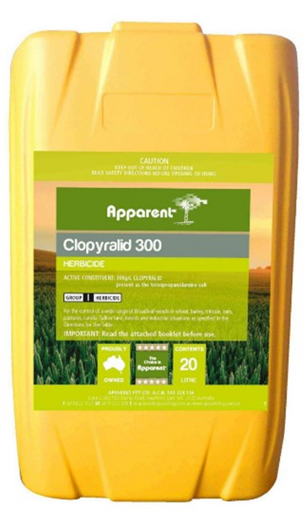 Apparent Clopyralid 300 5ltrs