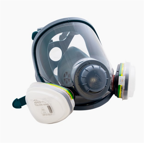 AgBoss Silicon Full Face Respiratory Mask ABEKP2 Kit