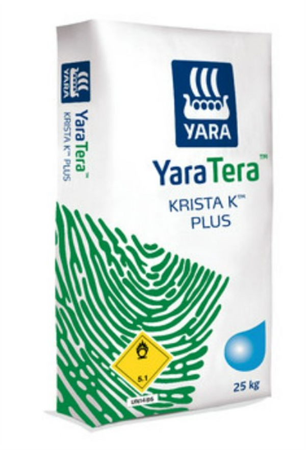YaraTera Krista K Plus - Potassium Nitrate - Soluble Grade - 25kg