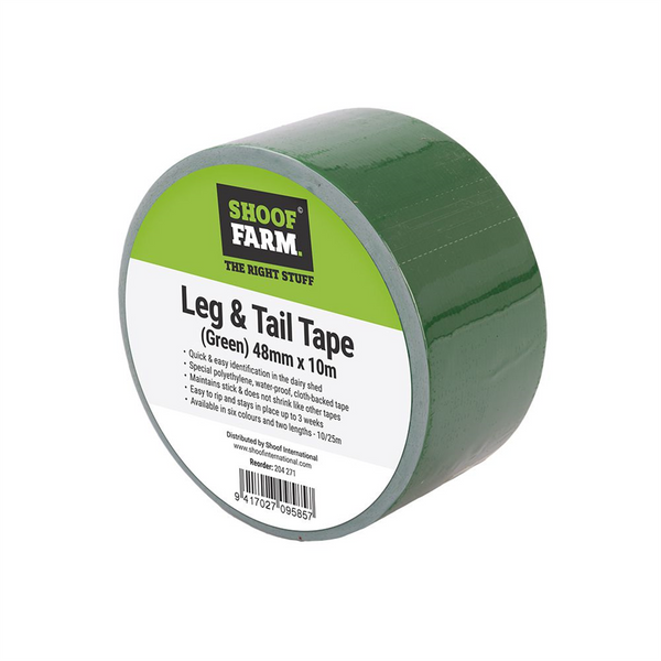 Leg & Tail Tape 48mm x 10m  Green