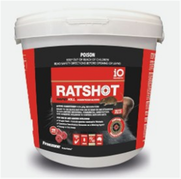 iO Ratshot Rapid Kill Block 8kg RED