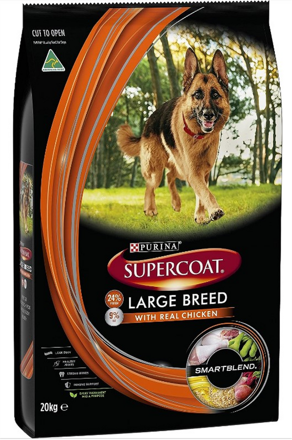 Supercoat Adult Large Breed - Chicken 20Kg