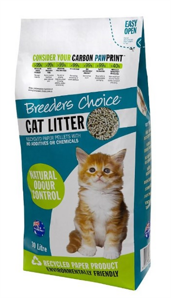 Breeders Choice Cat Litter 30ltr