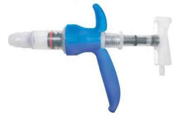 Vaccinator - Handy Syringe Plastic 5ml Blue