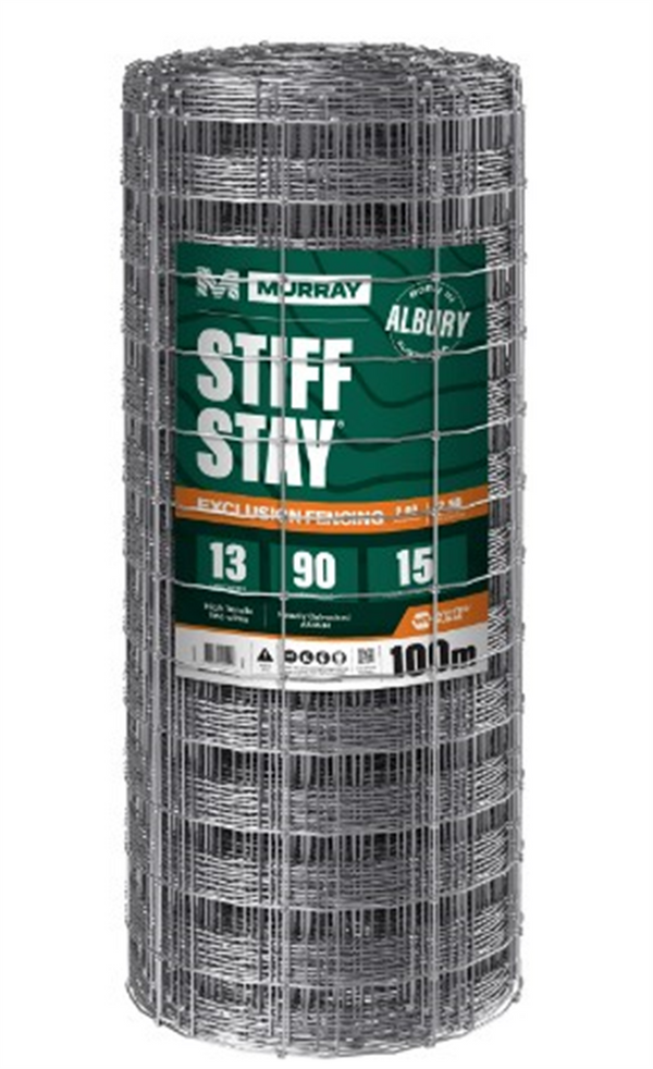 Wire - Murray Stiff Stay 2mm/2.5mm HG 13/90/15 - 100m w/Footer