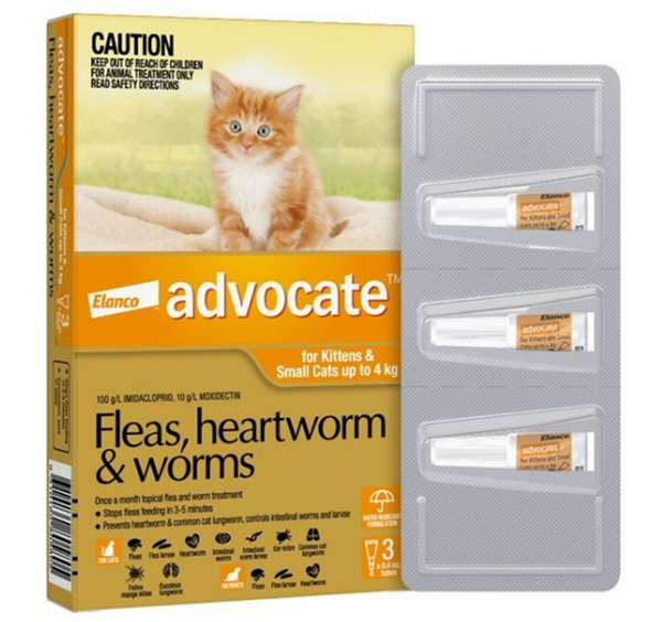Advocate For Cats 0 - 4kg 3s