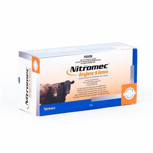 Virbac Nitromec Injection 1ltr