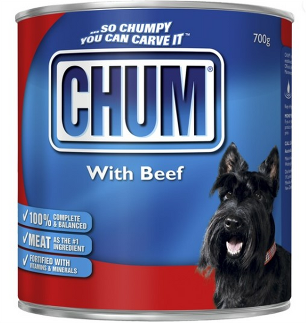 Mars Chum Cans Beef 12 x700gms
