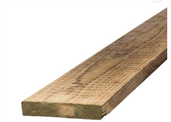 Timber, Treated Pine - Fence Grade -150 x 25 - 6m