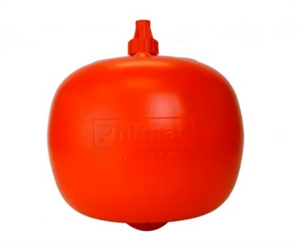 Ball Float 9inch  Orange