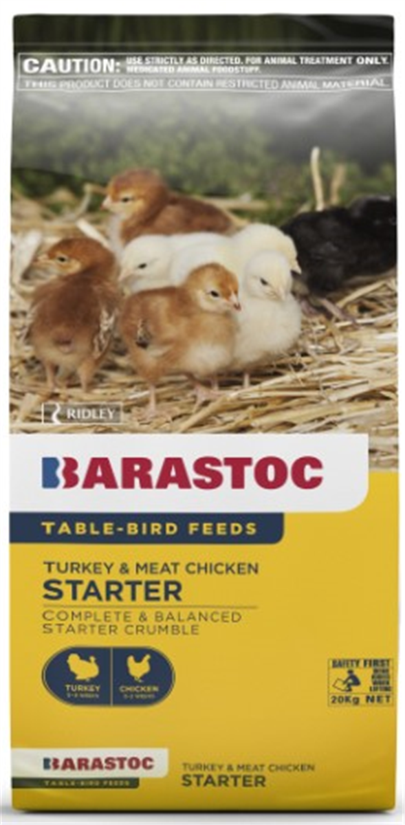 Barastoc Turkey & meat Chicken Starter 20Kg