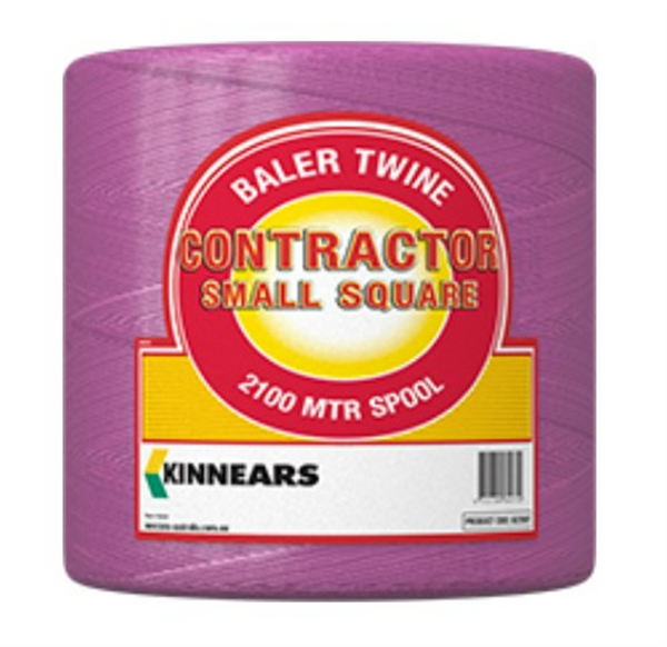 Twine - Kinnears Contractor - Pink Small Sq 2 x 2100m