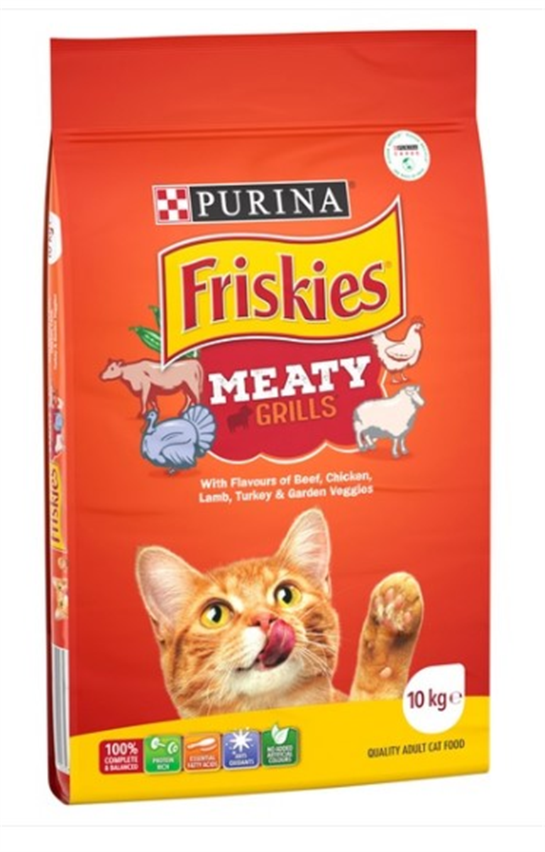 Cat Food - Friskies Adult Meaty Grills 10kg – Yolla Co-op