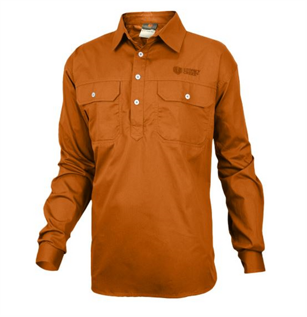 Stoney Creek Mens - Shirt Done & Dusted - Rust