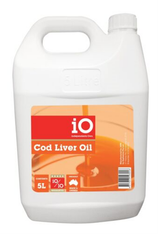 iO Cod Liver Oil 5ltr
