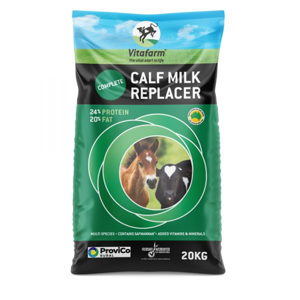 Vitafarm Complete (Green) Milk Replacer 20kg – Yolla Co-Op
