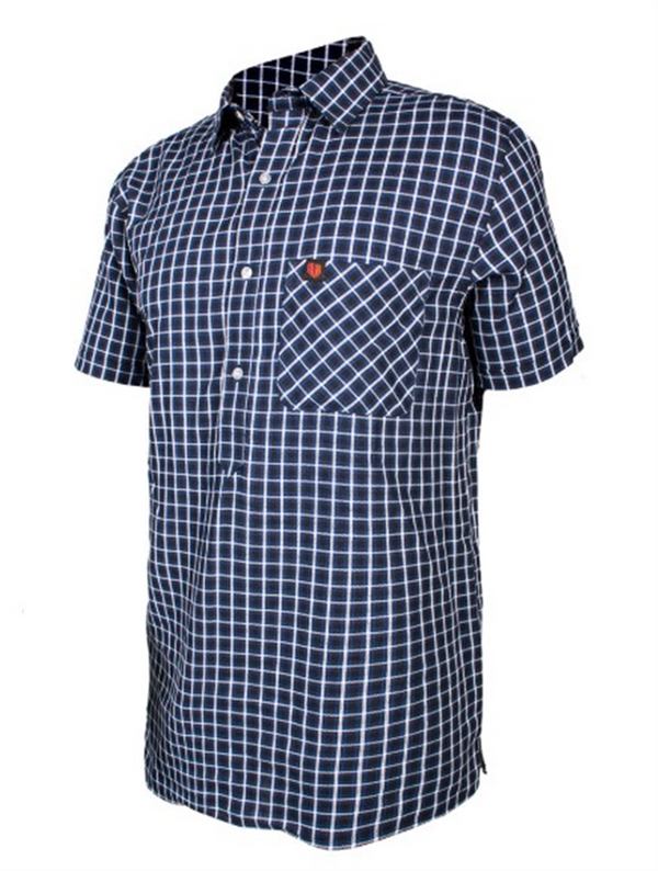 Stoney Creek Mens Checkmate Shirt - Navy