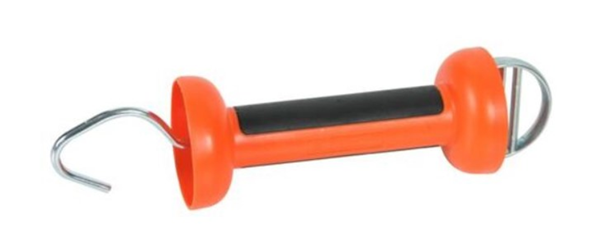 Premium gate handle with comfortable rubber grip handle for rope and b ...