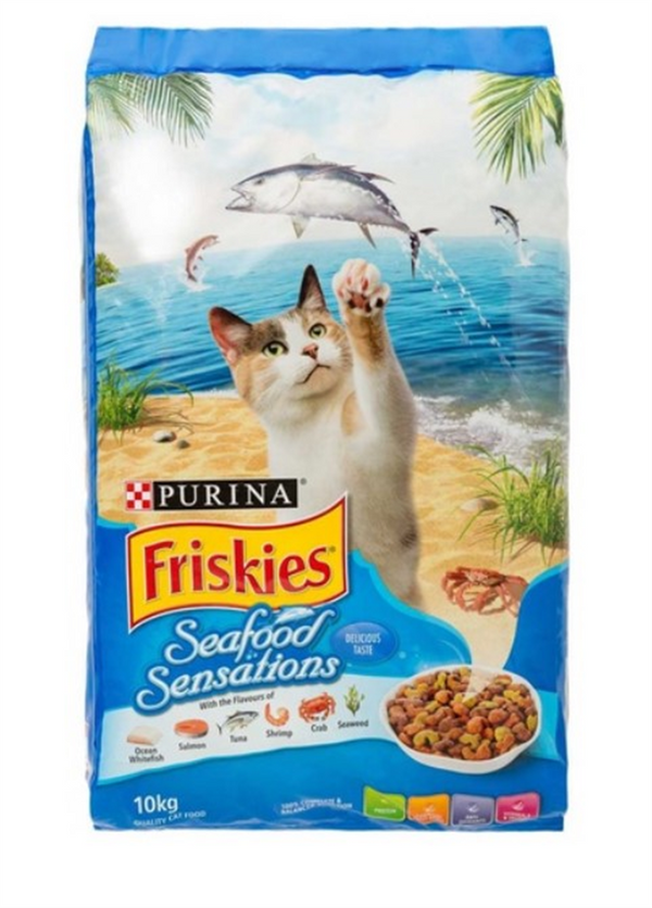 Cat Food - Friskies Adult Seafood - 2.5kg