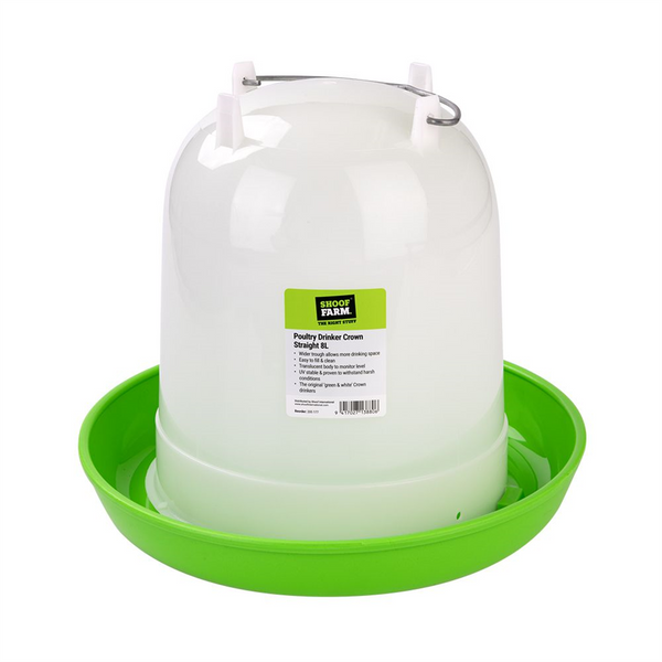 Poultry Drinker 4 ltr Straight