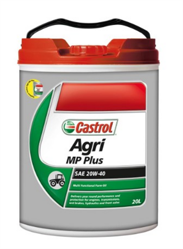 Castrol Agri MP Plus SAE 20w-40 Oil 20ltr