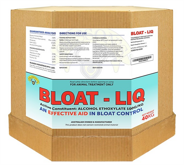 Lick Block - Olssons Bloatliq Double Strength  40kg