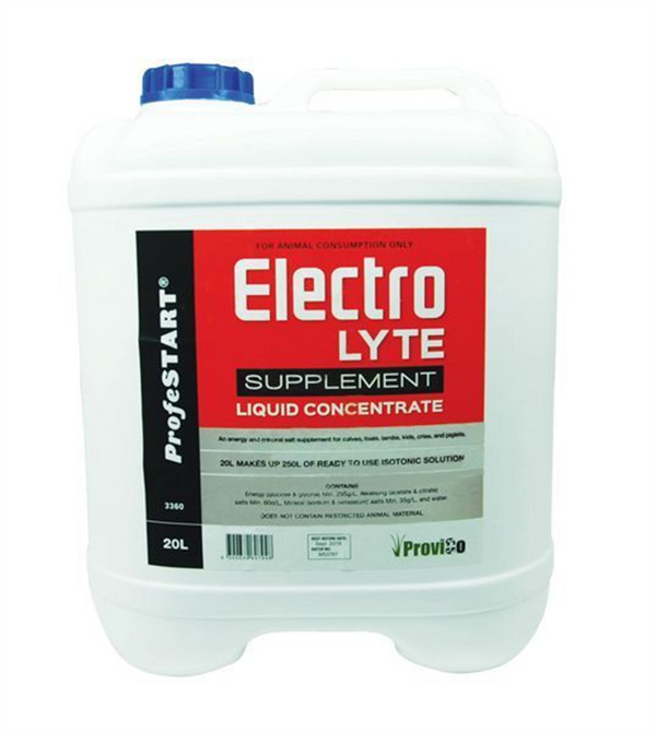 ProfeSTART Electrolytes Supplement - Liquid Conc 20ltr