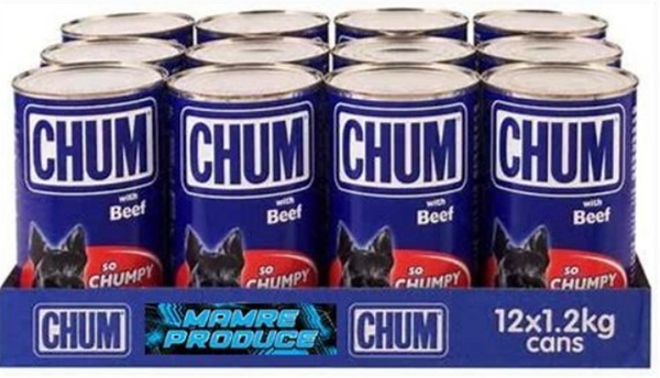 Mars Chum Cans Beef 12 x1.2kg