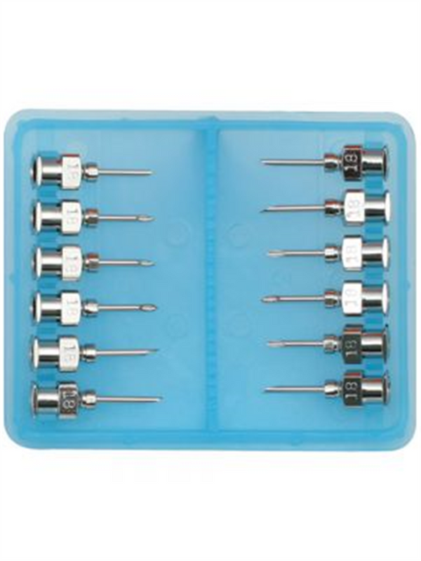 Needles Hypodermic 18g x 1/2 inch each