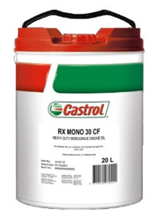 Castrol RX Mono 30 CF Oil 20ltr