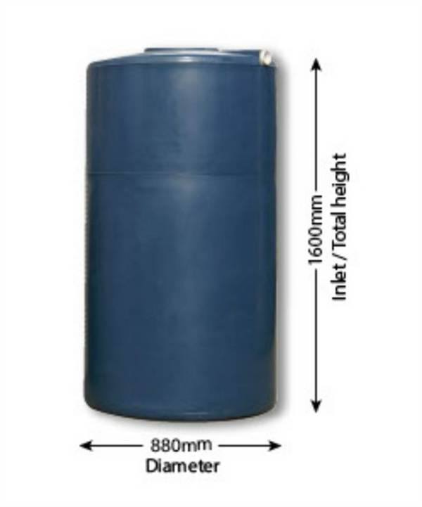 810ltr Smooth Poly Water Tank