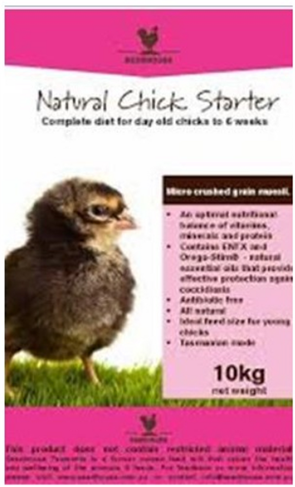 Seedhouse Natural Chick Starter 10Kg