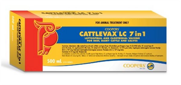 Vaccine 7 in 1  500ml Cattlevax