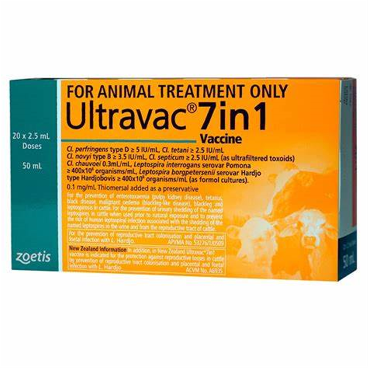 Zoetis Ultravac 7 in 1 - 50ml – Yolla Co-Op