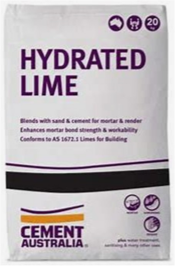 Cement Australai Hydrated Lime 20 Kg