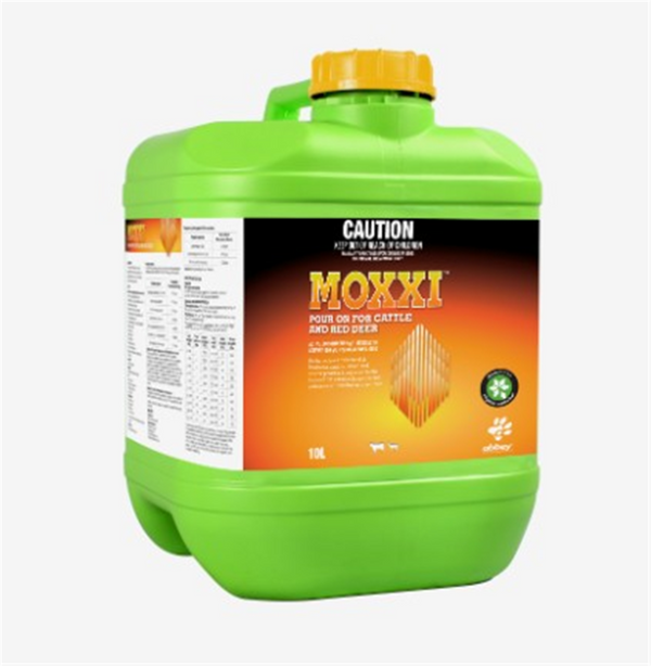MOXXI Pour On for Cattle 10ltr