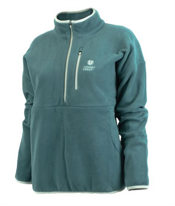 Stoney Creek Womens - Aurora Fleece Pullover - Teal