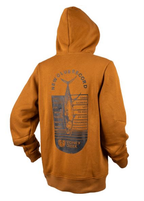 Stoney Creek Mens - Catch Board Hoodie - Rust
