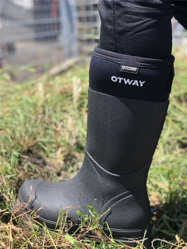 Gumboots - Otway Storm Long Black 10