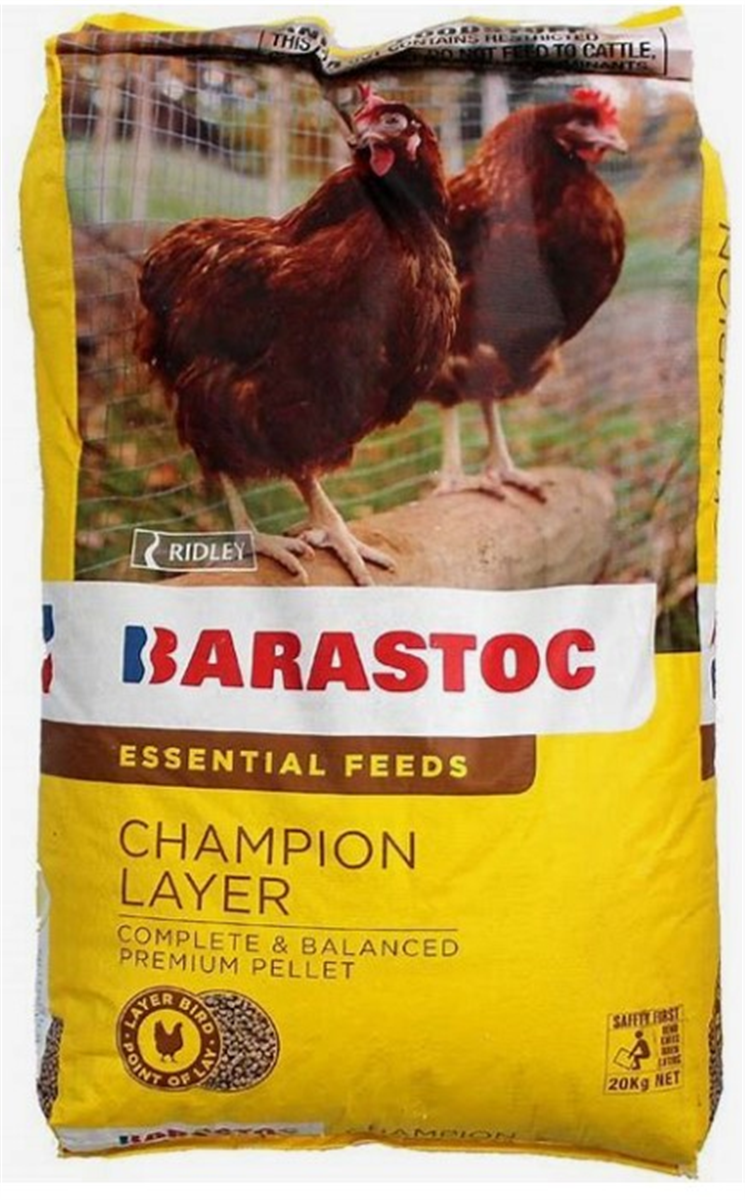 Barastoc Champion Layer 20kg – Yolla Co-Op