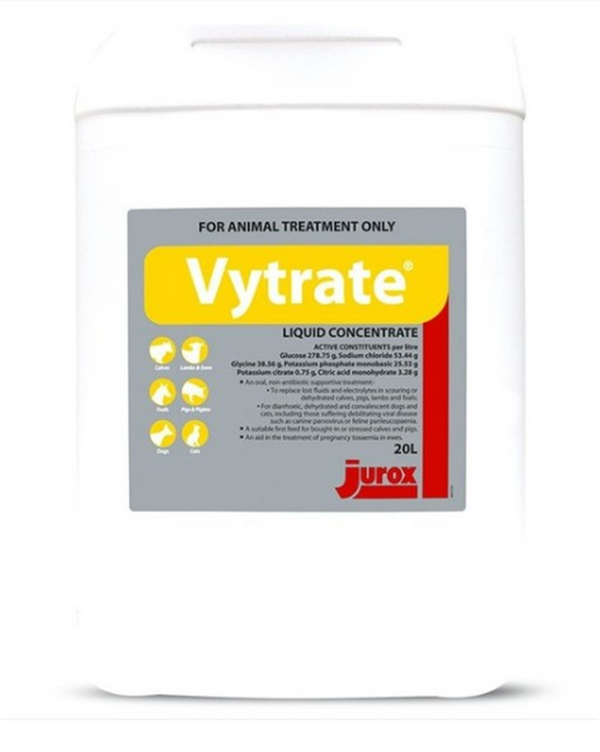 Jurox Vytrate Liquid 20ltr