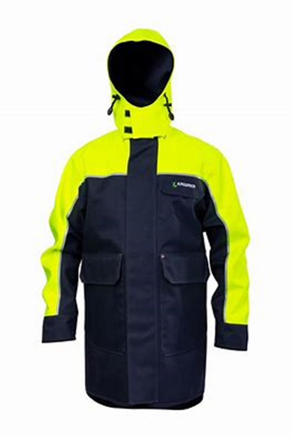 ( Stormforce Workmate Yellow/Navy Parka - Size - )