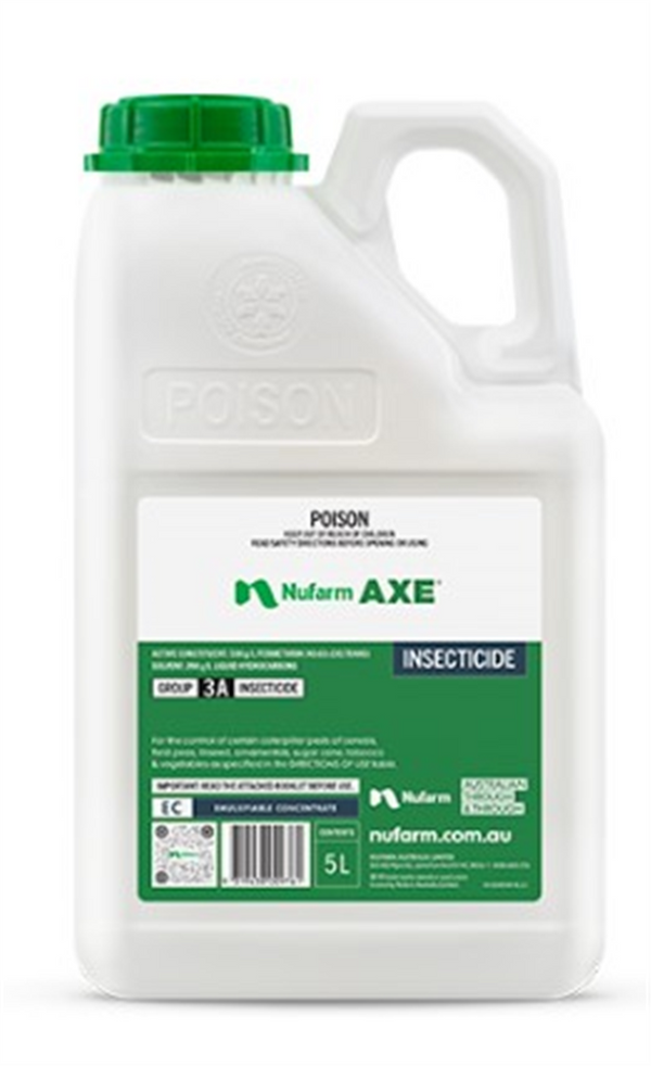 Nufarm Axe 1 ltr - Permethrin 40:60 (500g/L)   -   Similar to Ambush