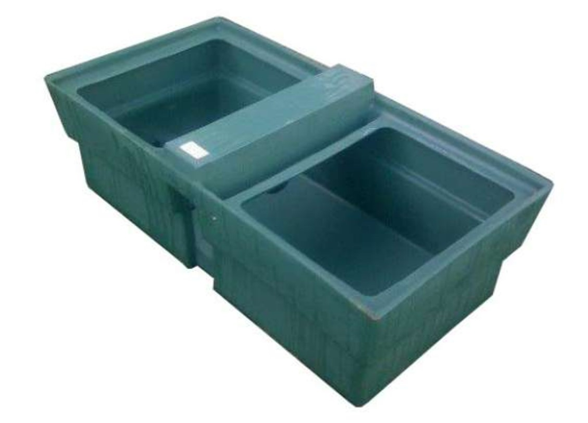 Rectangular Water Trough 130 Litre Double Water Trough Tanks Direct