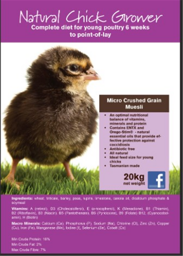 Natural Chick Grower 20Kg