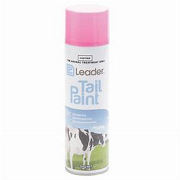 Leader Tail Paint Aerosol Pink 335g